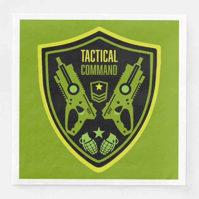 Serviette En Papier Jouet Jouet Jeu de canon Bataille (Devant)