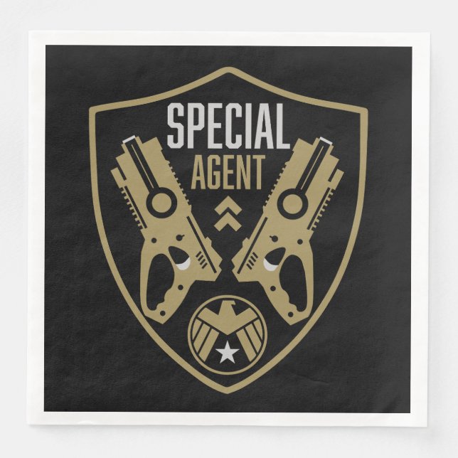 Serviette En Papier Jouet pour enfants Bataille d'armes à feu (Devant)