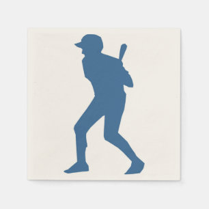 SERVIETTE EN PAPIER JOUEUR DE BASEBALL