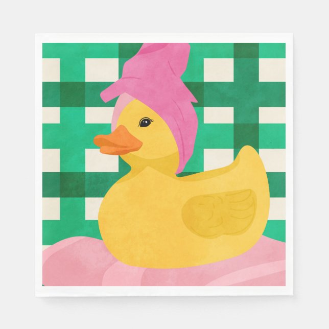 Serviette En Papier Jour au Spa (Devant)