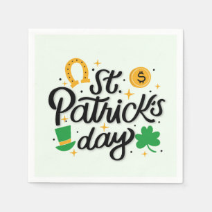 Serviette En Papier Jour de la Saint Patrick