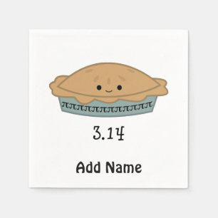 Serviette En Papier Jour Pi 3.14