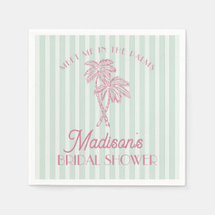 Serviette En Papier Journée de fête de mariage Pastel de la Plage de G