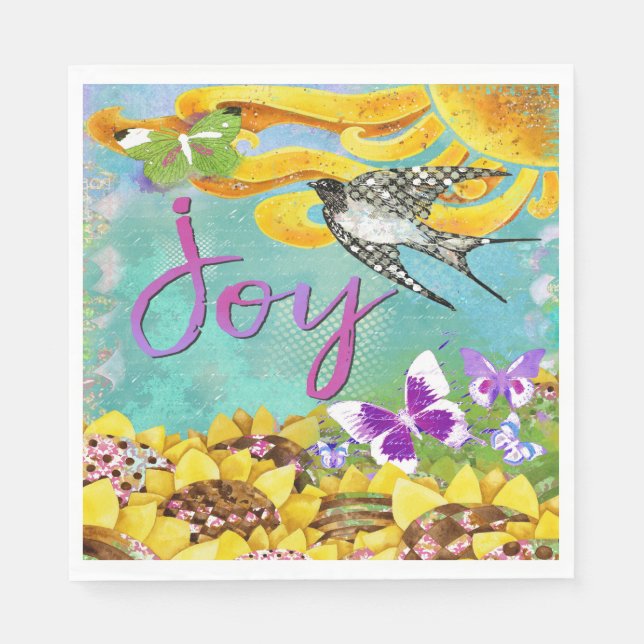 Serviette En Papier Joy Napkin (Devant)