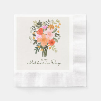 Serviette En Papier Joyeuse fête des mères