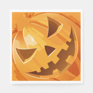 Serviette En Papier Joyeuse fête d'Halloween
