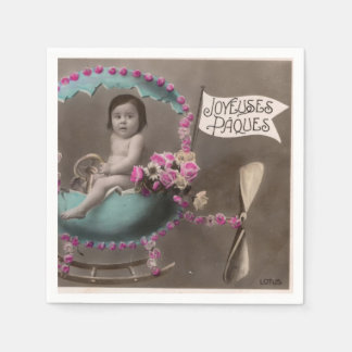 Serviette En Papier Joyeuse Paques