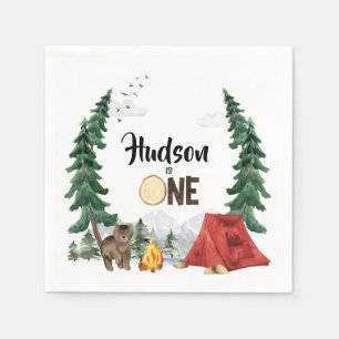 Serviette En Papier Joyeuses serviettes de camping