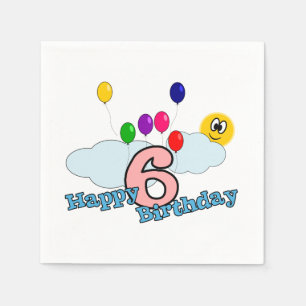 Serviette En Papier Joyeux anniversaire