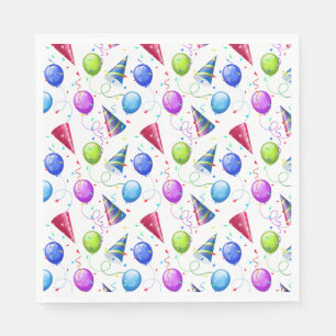 Serviette En Papier Joyeux Anniversaire 