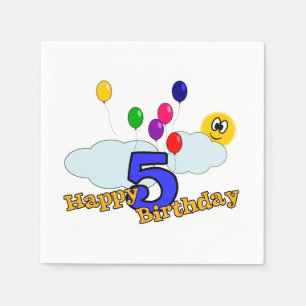 Serviette En Papier Joyeux anniversaire