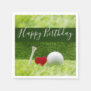 Articles Joyeux Anniversaire De Golf De Maison Decoration Zazzle Fr