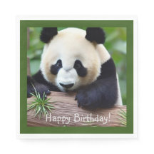 Joyeux Anniversaire Cute Panda Bear