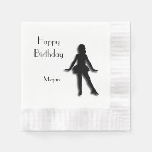 Serviette En Papier Joyeux anniversaire de Tap Dancer
