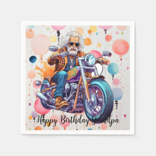 Serviette En Papier Joyeux Anniversaire Serviettes