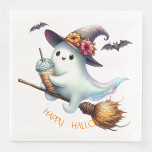 Serviette En Papier Joyeux Halloween