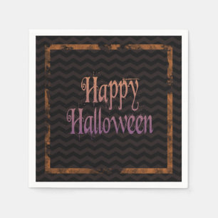 Serviette En Papier Joyeux Halloween Éffrayant Party Napkins