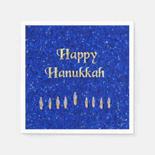 Serviette En Papier Joyeux Hanukkah
