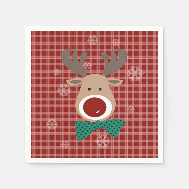 Serviette En Papier Joyeux Noël ! (Devant)