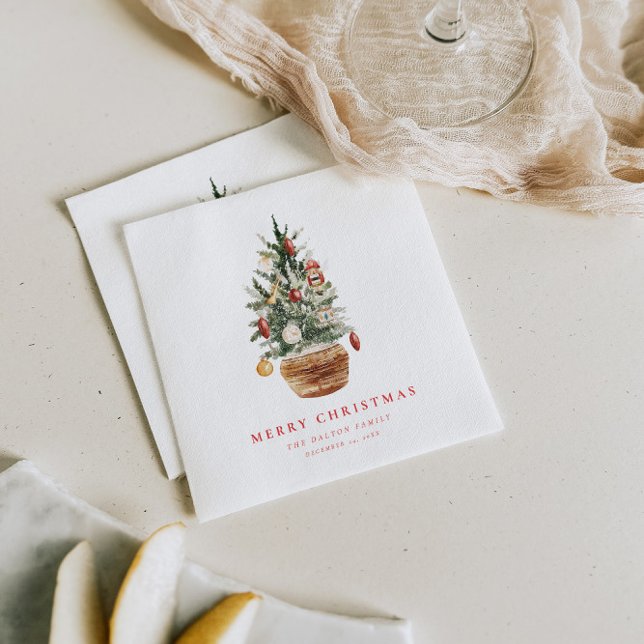 Serviette En Papier Joyeux Noël (Créateur téléchargé)