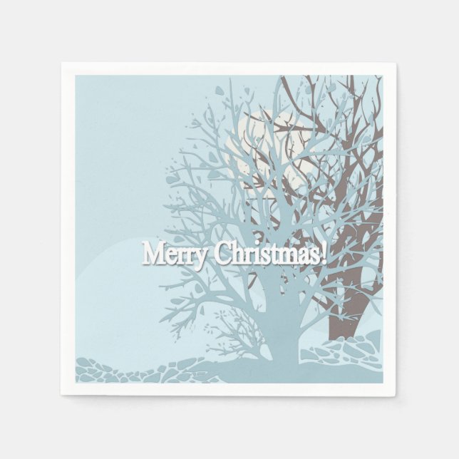 Serviette En Papier Joyeux Noël ! (Devant)
