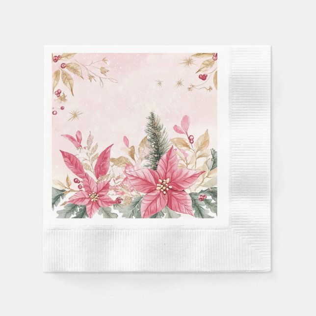 Serviette En Papier Joyeux Noël (Devant)