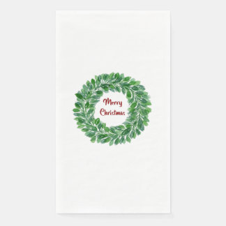 Serviette En Papier Joyeux Noël Papier serviette d'hôte