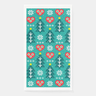 Serviette En Papier Joyeux Noël scandinave
