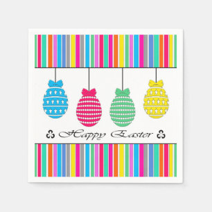 Serviette En Papier Joyeux Pâques