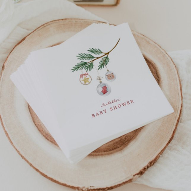 Serviette En Papier Joyeux petit Baby shower (Créateur téléchargé)