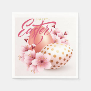 Serviette En Papier Joyeux Sac Faveur Pâques
