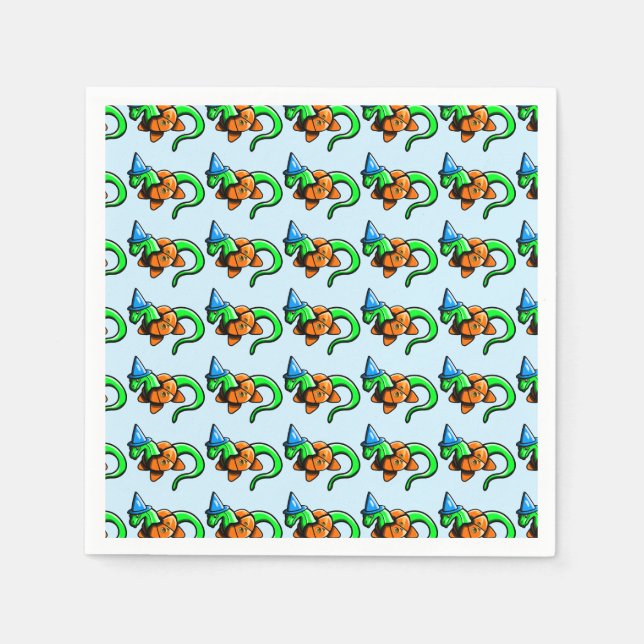 Serviette En Papier Joyeux Samhain ! ! (Devant)