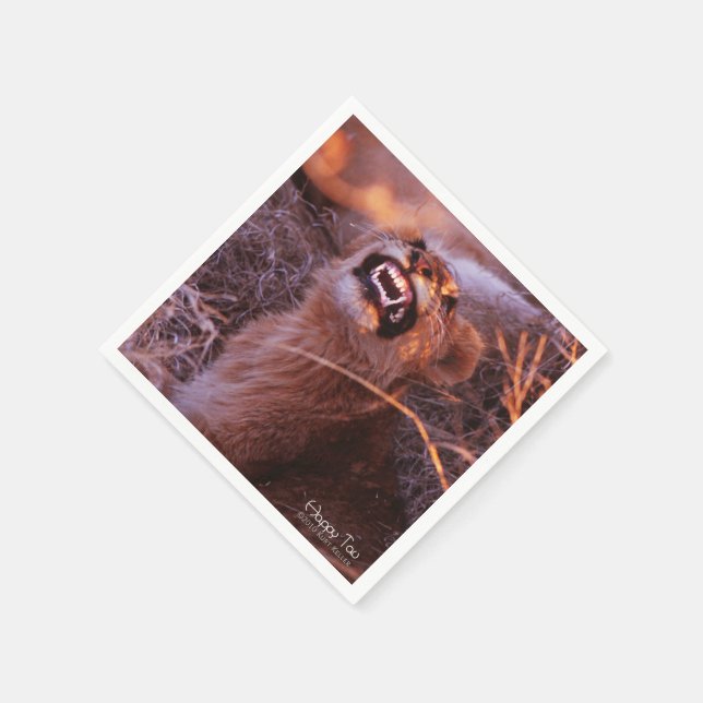 Serviette En Papier Joyeux Tau (Coin)