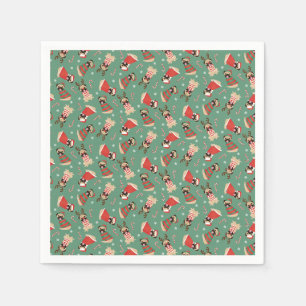 Serviette En Papier Joyeux Woofmas Chiens Carlin