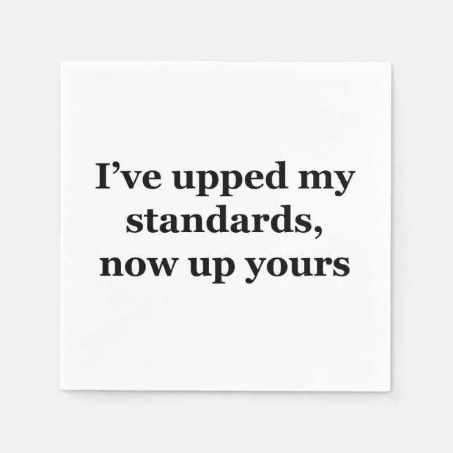 Serviette En Papier Jusqu'à votre (Devant)