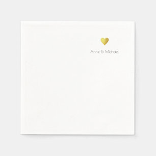 SERVIETTE EN PAPIER JUSTE AMOUR