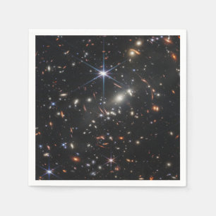 Serviette En Papier JWST James Webb Télescope Spatial Premières images