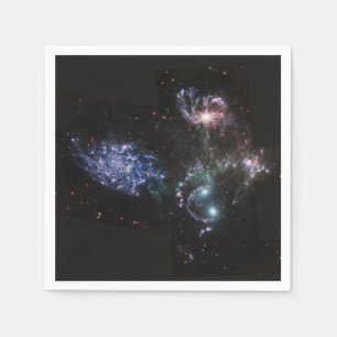 Serviette En Papier JWST James Webb Télescope spatial Quintet de Steph
