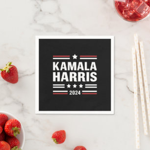 Serviette En Papier Kamala Harris pour le président People 2024