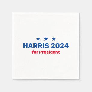 Serviette En Papier Kamala Harris Présidente 2024