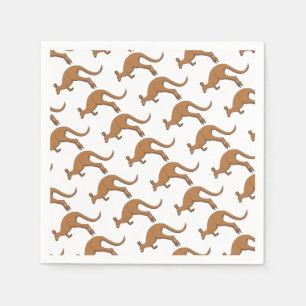 Serviette En Papier Kangourou
