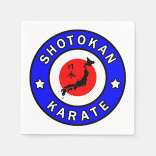 Serviette En Papier Karaté de Shotokan