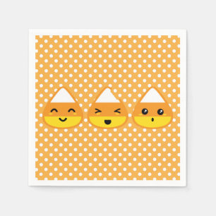 Serviette En Papier Kawaii Candy Corn Napkins