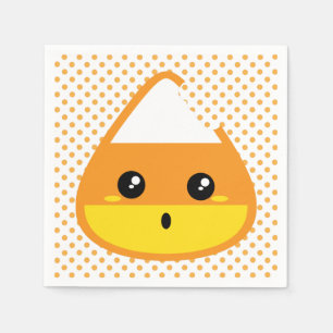 Serviette En Papier Kawaii Candy Corn Napkins