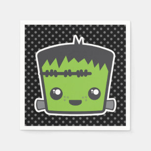 Serviette En Papier Kawaii Frankenstein Napkins