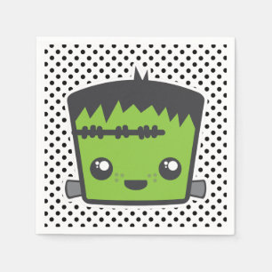 Serviette En Papier Kawaii Frankenstein Napkins