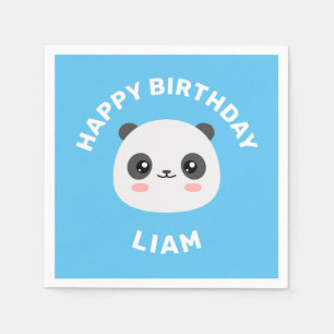 Serviette En Papier Kawaii Panda