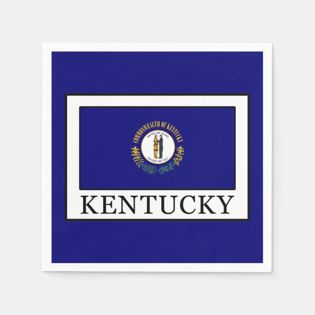 Serviette En Papier Kentucky (Devant)