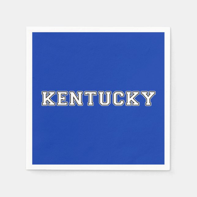 Serviette En Papier Kentucky (Devant)