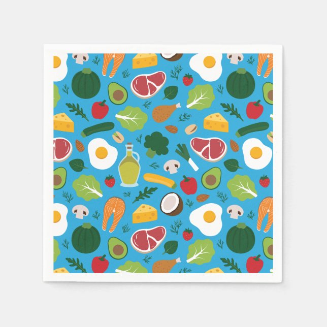 Serviette En Papier Keto (Devant)